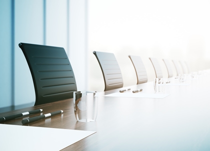 meeting table and chairs